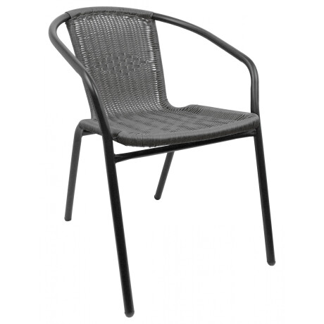 Silla rattan con posabrazo Silla rattan con posabrazo