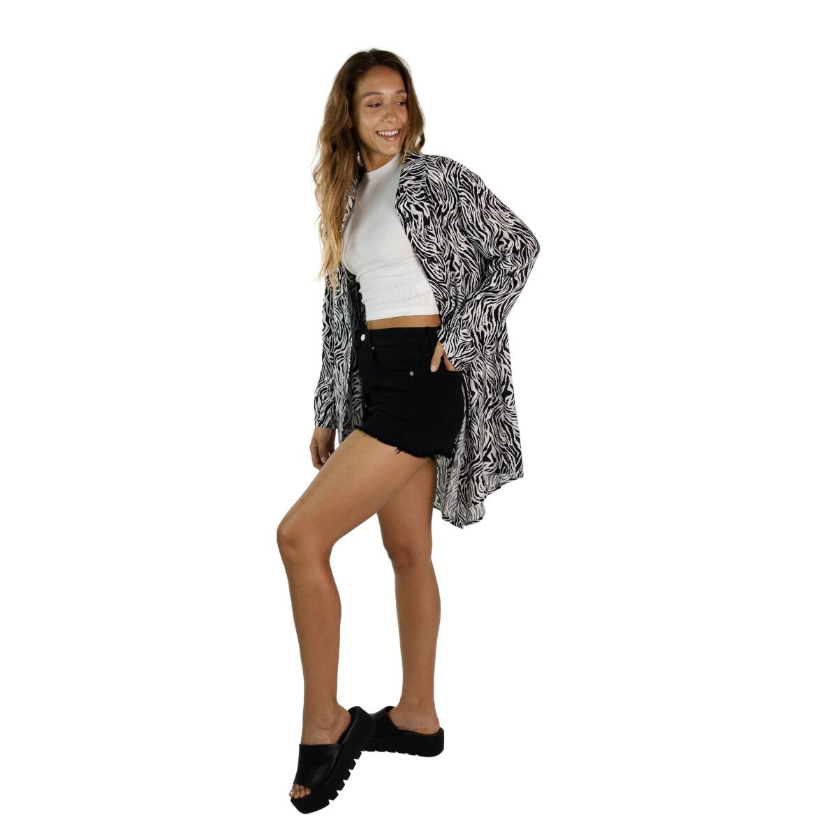 CAMISA LARGA S-XXL - CEBRA 