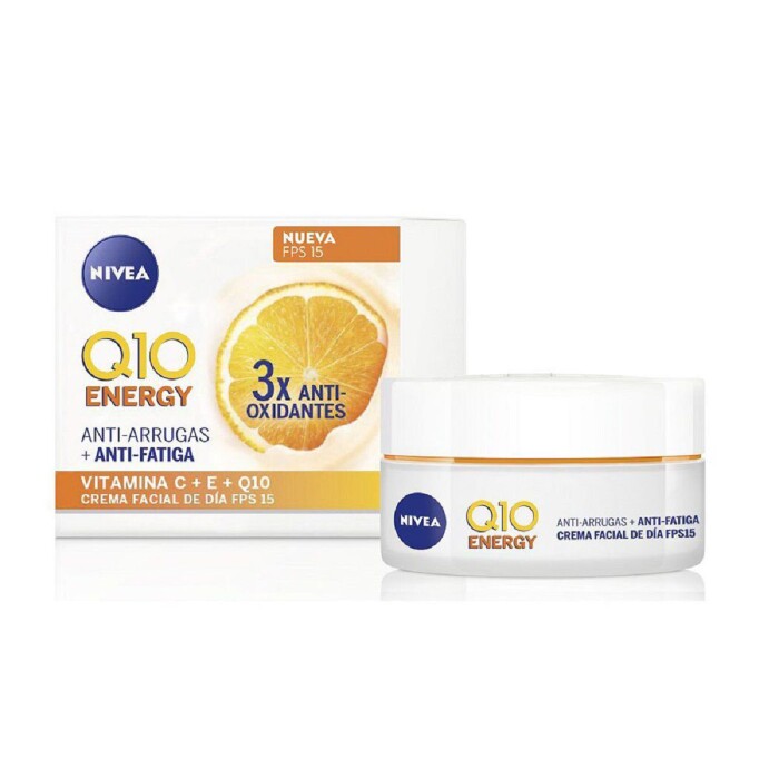NIVEA FACIAL Q10 ENERGY FPS 15 CJ X 50 M única
