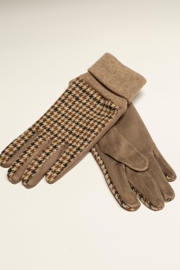 Guantes Lana MULTI/BEIGE