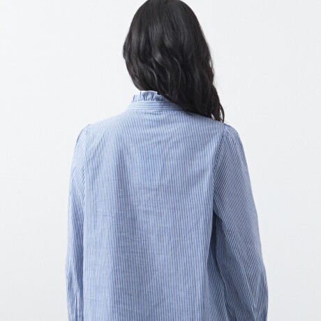 CAMISA FIRA Blanco/Azul