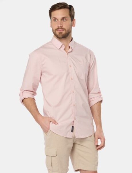 BERMUDA CARGO DE LINO Beige