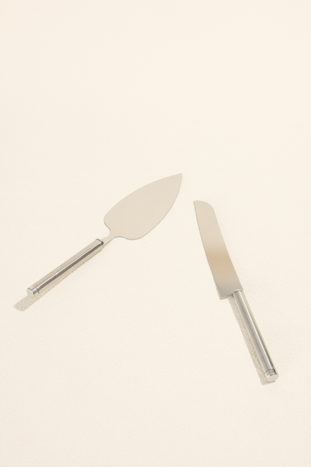 Accesorios Set Cuchillo Torta Plateado Color Unico