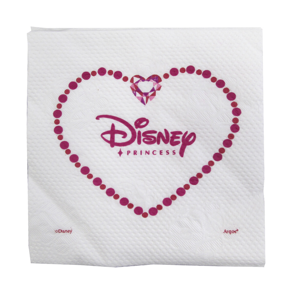 Servilleta para cumpleaños - Princesas Disney 