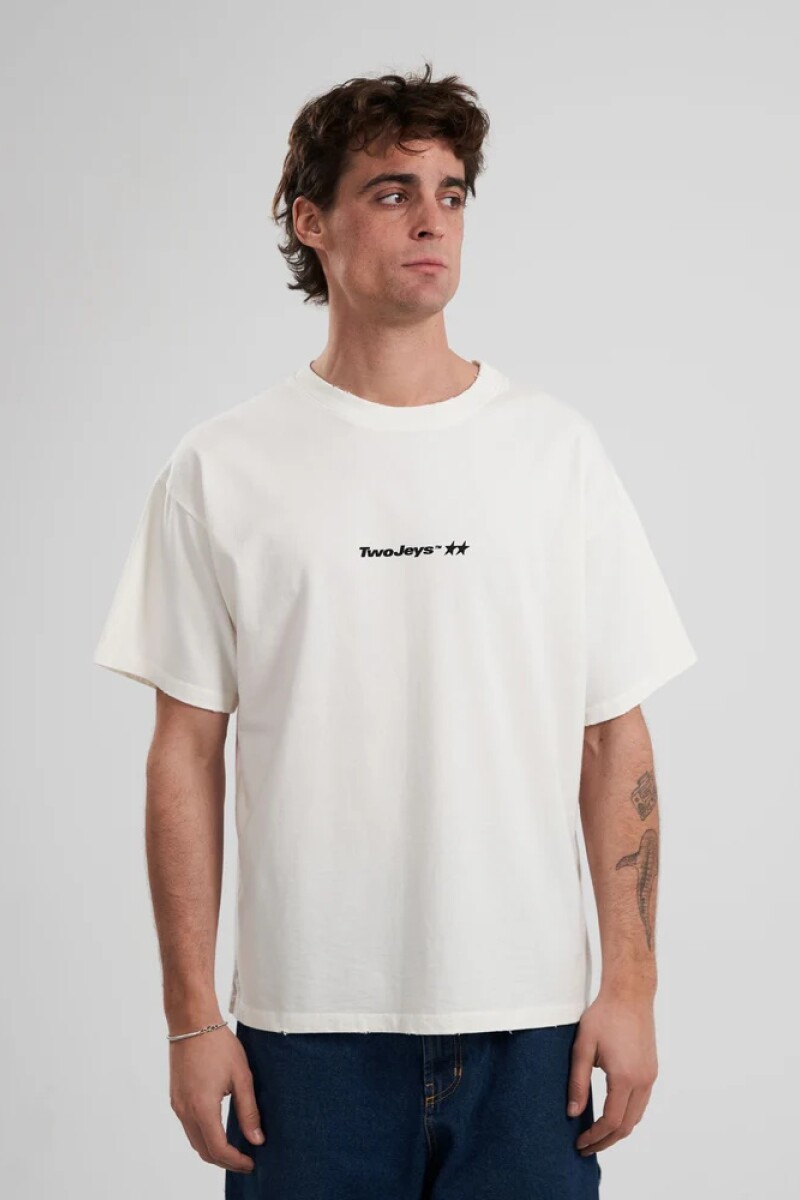 Icon Vintage White T-Shirt Blanco