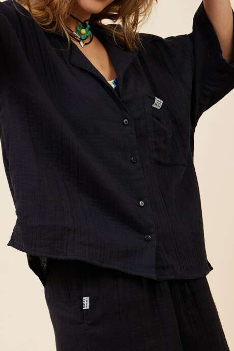 CAMISA FIAMMA RUSTY Negro