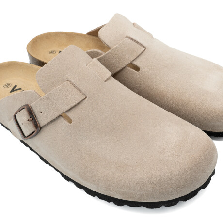 ZUECO VENET - CUERO BRUNN BEIGE
