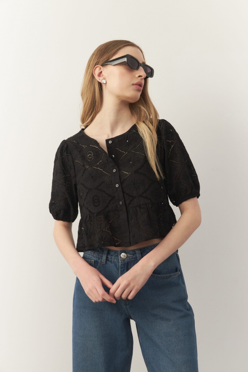 TOP MILANO Negro