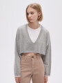 Sweater Liny Gris Melange