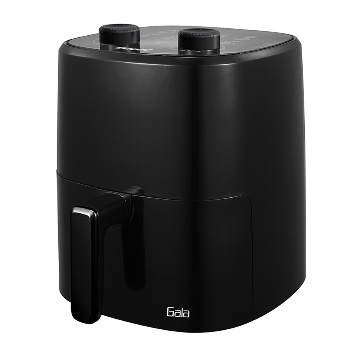 Freidora De Aire Sin Aceite con 4L 1450W 200°C Cuori Gala - Negro 