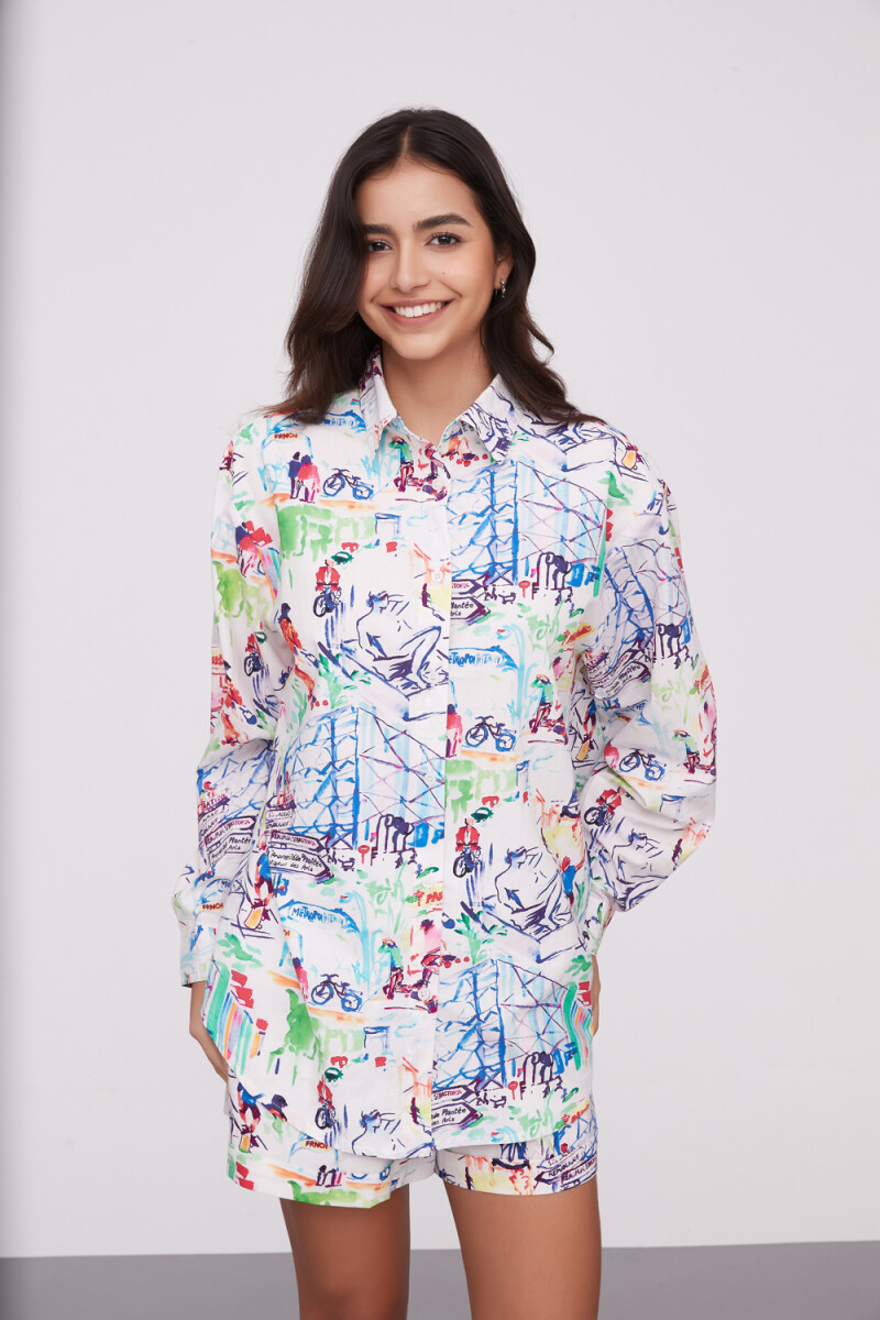 Camisa Fineen - Estampado 1 