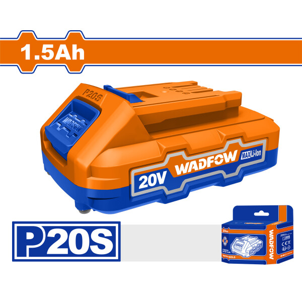 BATERIA PARA HERRAMIENTAS 20 VOLT 1.0 A WADFOW BATERIA PARA HERRAMIENTAS 20 VOLT 1.0 A WADFOW