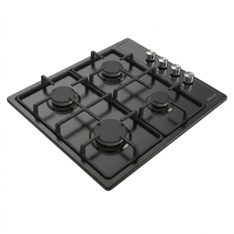 Anafe a Gas Vulcano Quad 4 Hornallas 60 cm Anafe a Gas Vulcano Quad 4 Hornallas Negro