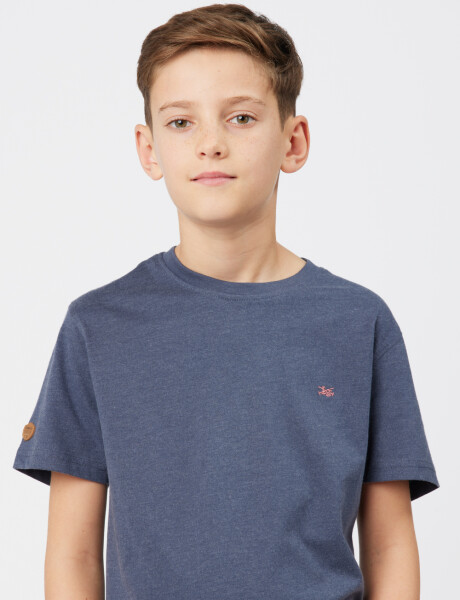 REMERA BÁSICA DE ALGODÓN Denim