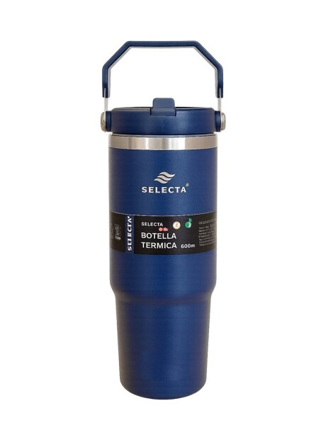 MUG TERMICO C/PICO 900ML ACERO AZUL MARINO MUG TERMICO C/PICO 900ML ACERO AZUL MARINO