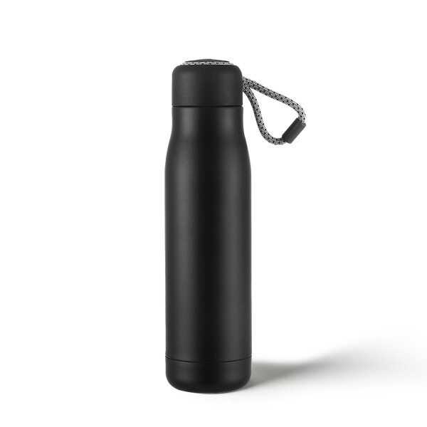 Botella Térmica de Acero Inoxidable de 550 ML Negro