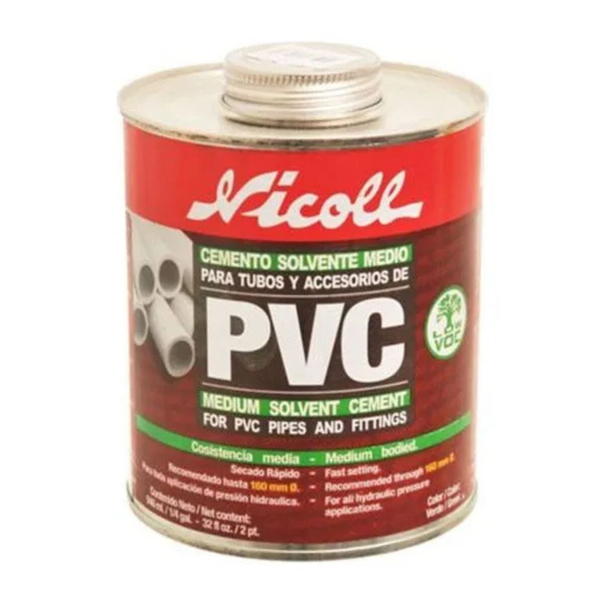 Adhesivo Nicoll Baja Presion Cr 946ml 