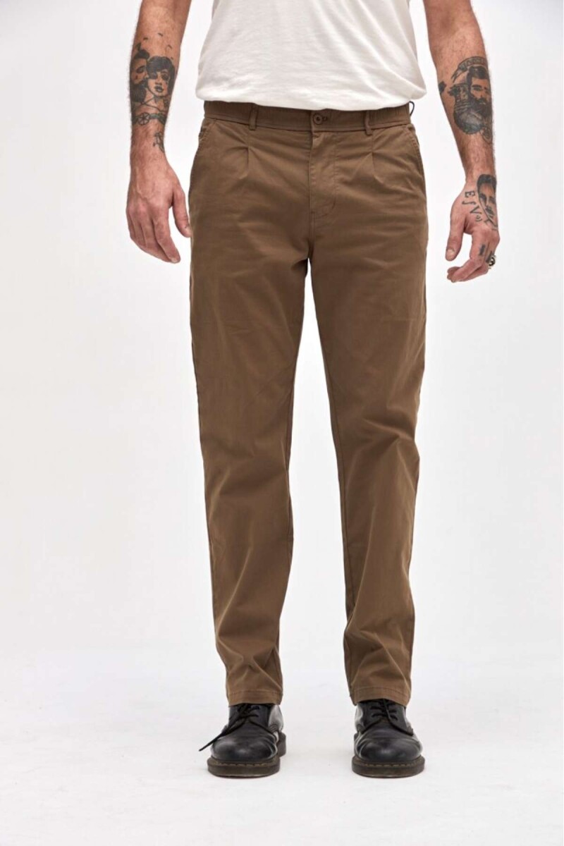 Pantalon cargo Owen I26 - Marron 