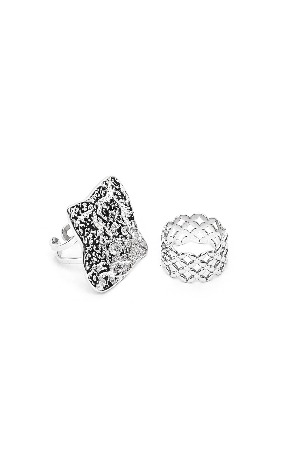 Anillo Mar Plateado