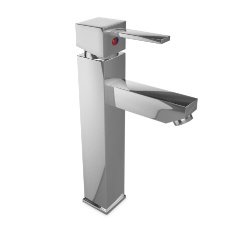 Griferia De Lavatorio Alto 22Cm Linea New York Amanwid Monocomando Cromo CROMO