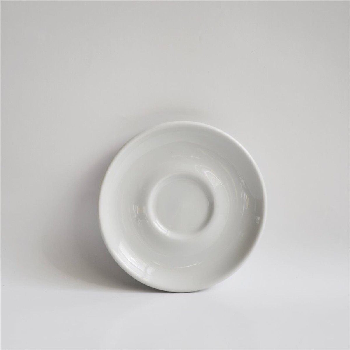 PLATO TAZA DE CAFÉ D12CM MONZA BLANCO VERBANO 