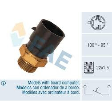 BULBO INTERRUPTOR - ELECTRO CHEVROLET CORSA 100-95* FAE BULBO INTERRUPTOR - ELECTRO CHEVROLET CORSA 100-95* FAE