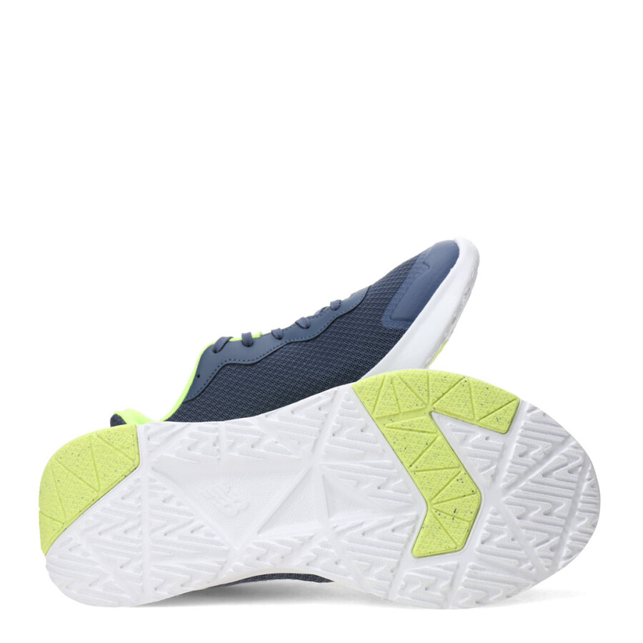 Championes de Niños New Balance 578 Azul - Amarillo Fluo