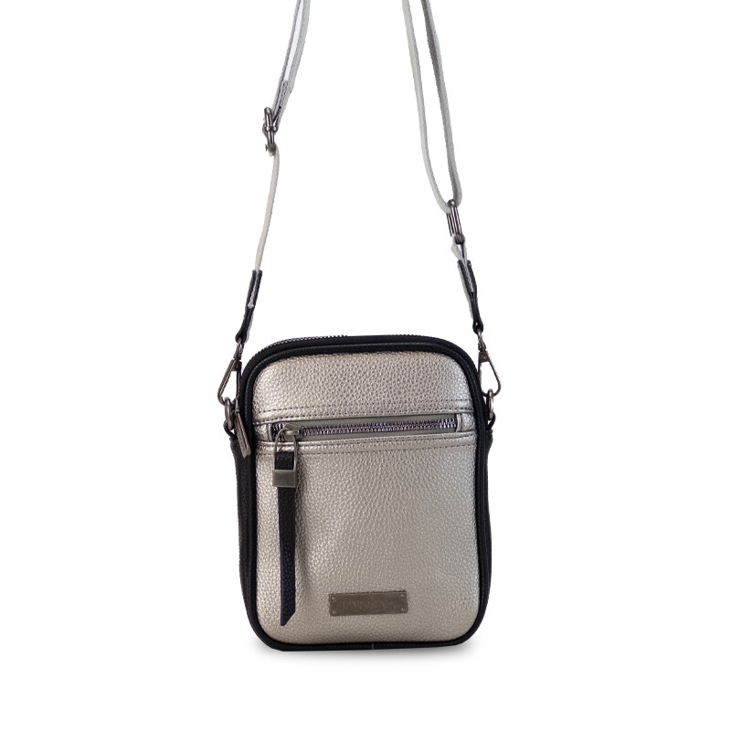 PHONE BAG GIONA PELTRE Y NEGRO