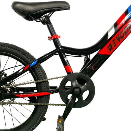 Bicicleta Mtb Mengdas R20/AN-1 Rodado 20*2.35 Ub NEGRO-ROJO