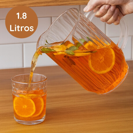 Jarra 1.8 Litros Policarbonato Transparente Concasse Jarra 1.8 Litros Policarbonato Transparente Concasse