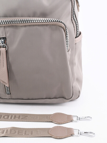 MOCHILA GIA BEIGE