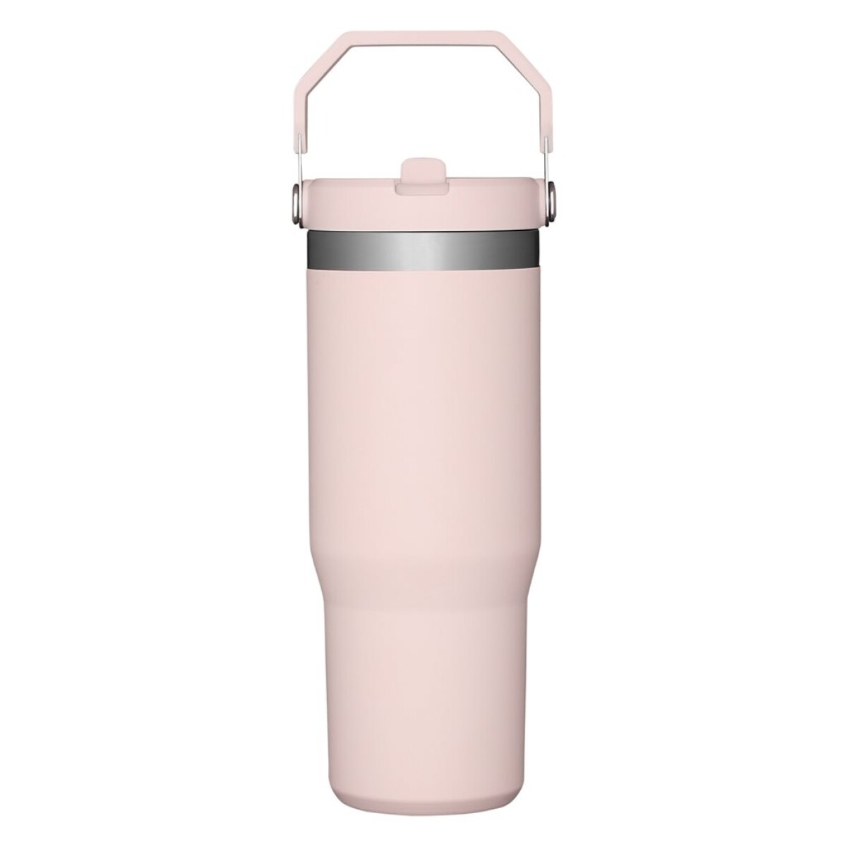 MUG TERMICO C/PICO 900ML ACERO ROSA 