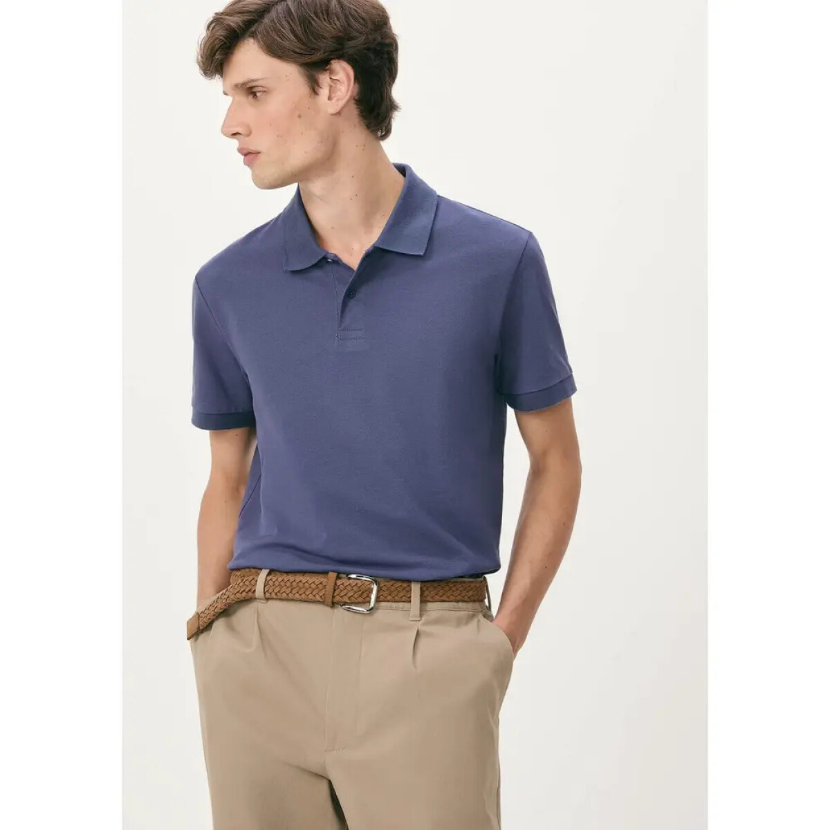 CAMISA POLO MM MASC - AZUL ESCURO 