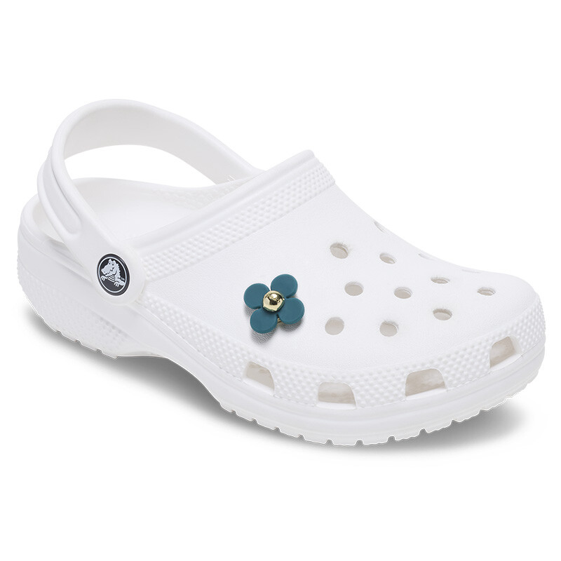 Jibbitz™ Charm Flor Azul Retro Multicolor