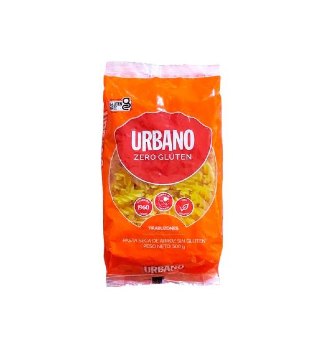 NAT-FIDEOS URBANO TIRABUZON 500G S/G 