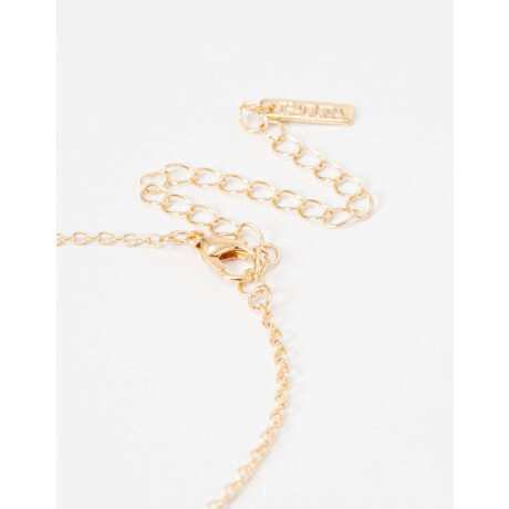 Collar De Beads Facetados Combinacion Multicolor