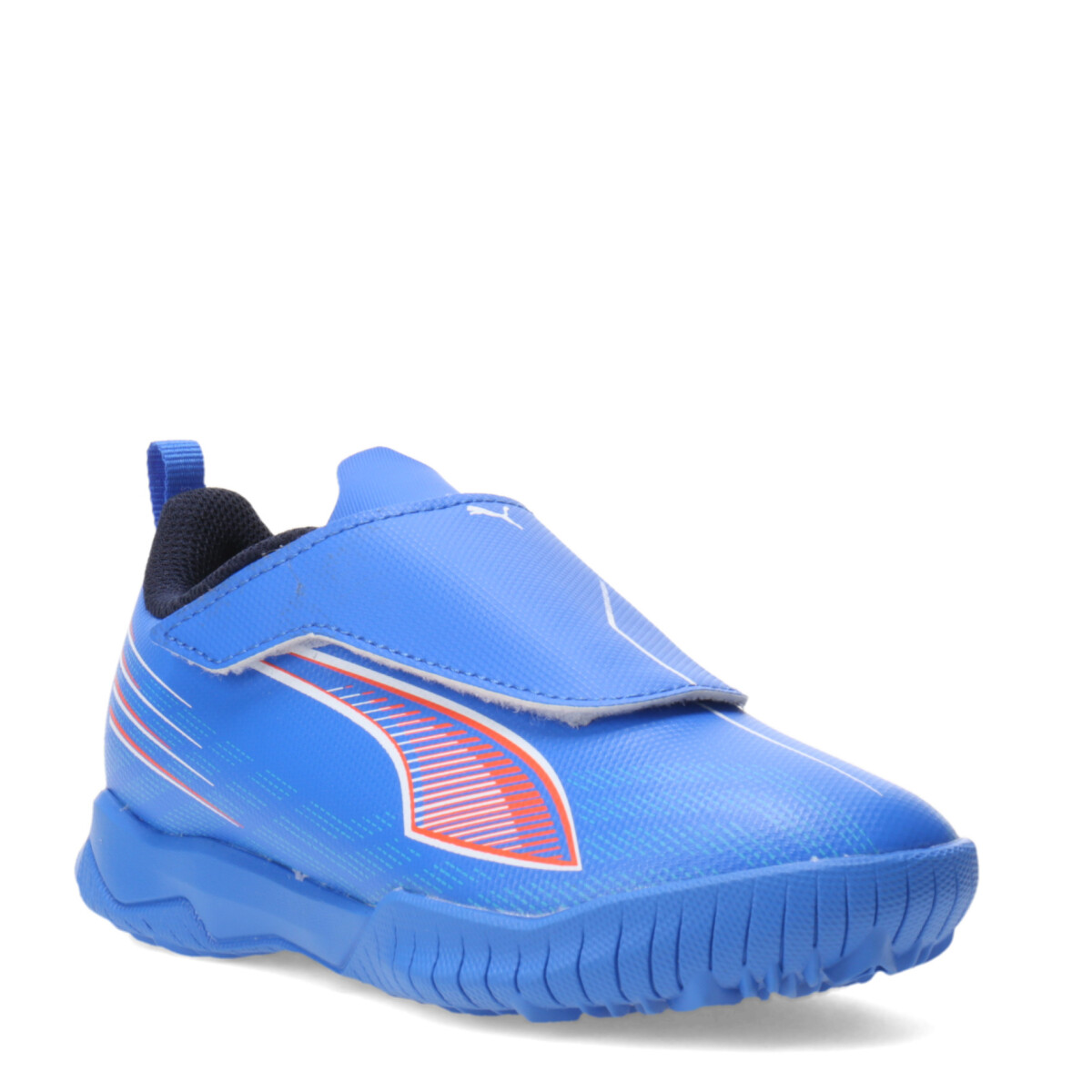 Championes de Fútbol 5 Infantiles Puma Ultra 6 Play V TT Puma - Azul - Blanco - Rojo 