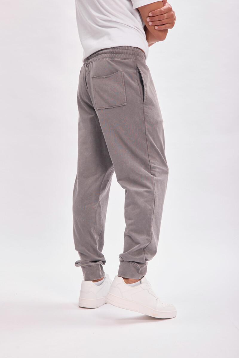 Pantalon deportivo jogger liviano Gris