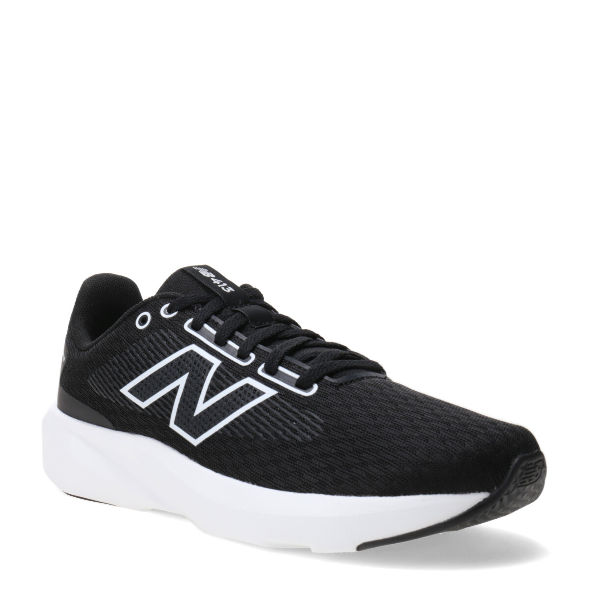 Championes de Mujer New Balance 411 V3 - Negro - Blanco 