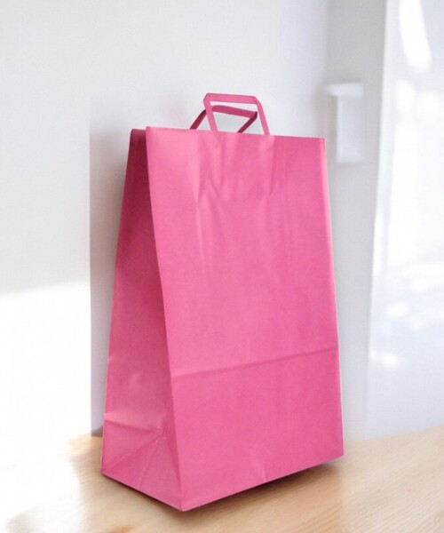 Pack x 50 - bolsa lisa 34x17x48 cm FUCSIA