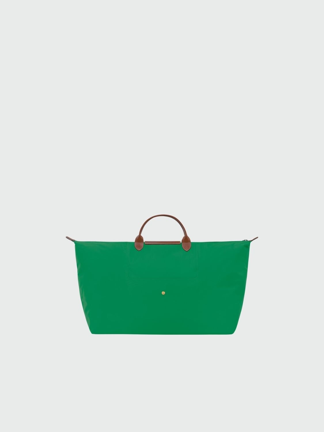 Longchamp -Bolso de viaje plegable con cierre y asa corta, Le pliage Verde