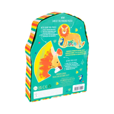 Puzzle Floss & Rock 12 piezas León