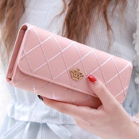 Billetera de dama colores Rosa claro