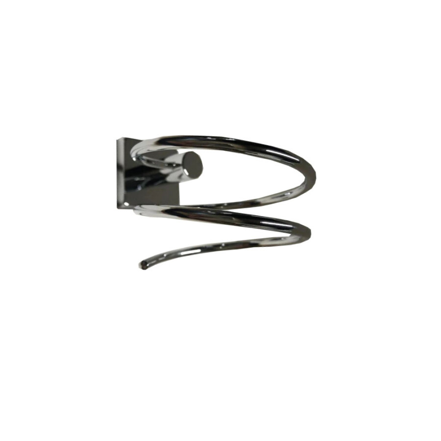 Soporte para Secador de Pelo Cromado Linea Apollo Soporte para Secador de Pelo Cromado Linea Apollo
