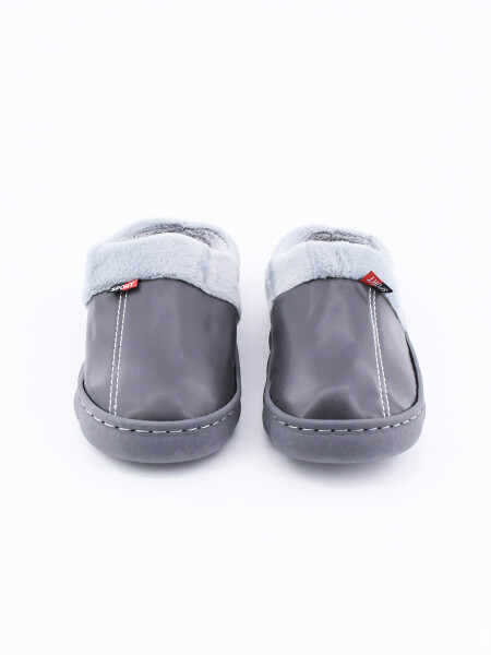 PANTUFLA MATT GRIS