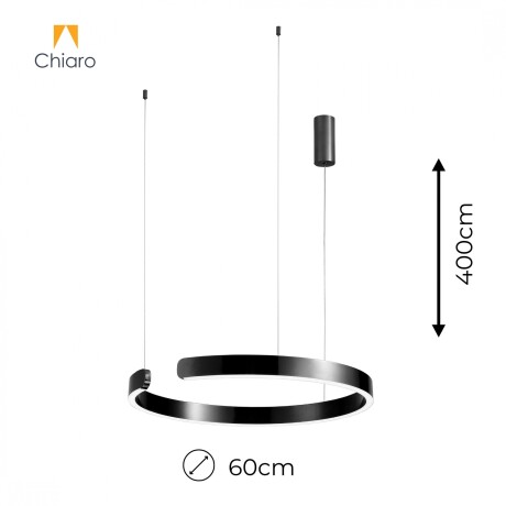 Luminaria de susp. Led circular con corte, 60W Dimerizable, 60cm Luminaria de susp. Led circular con corte, 60W Dimerizable, 60cm