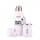 Kit Termo 750mL. Slim con Manija + Mate de Acero Tradicional Blanco