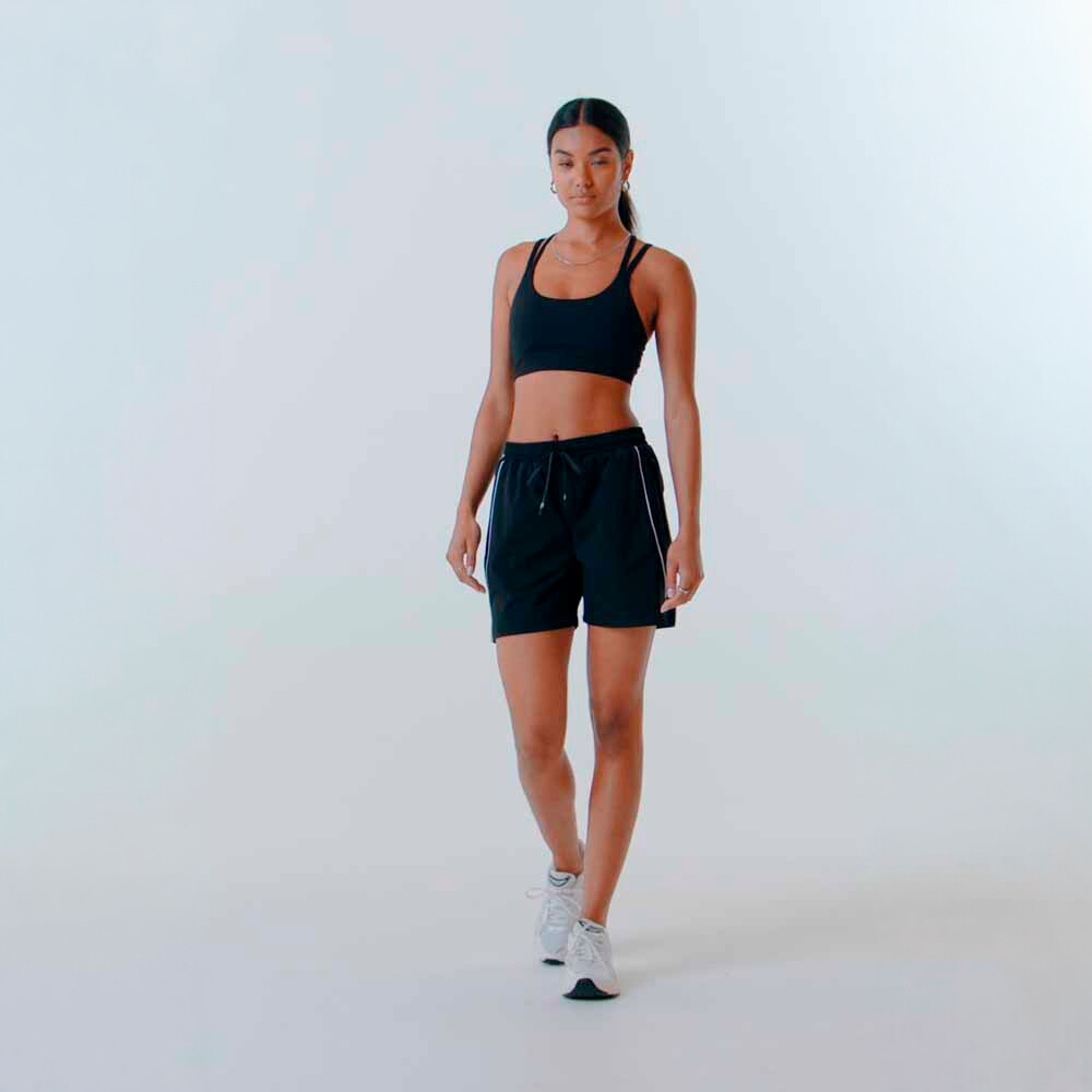 Top Principal Low Impact Bra Mujer Green Abyss
