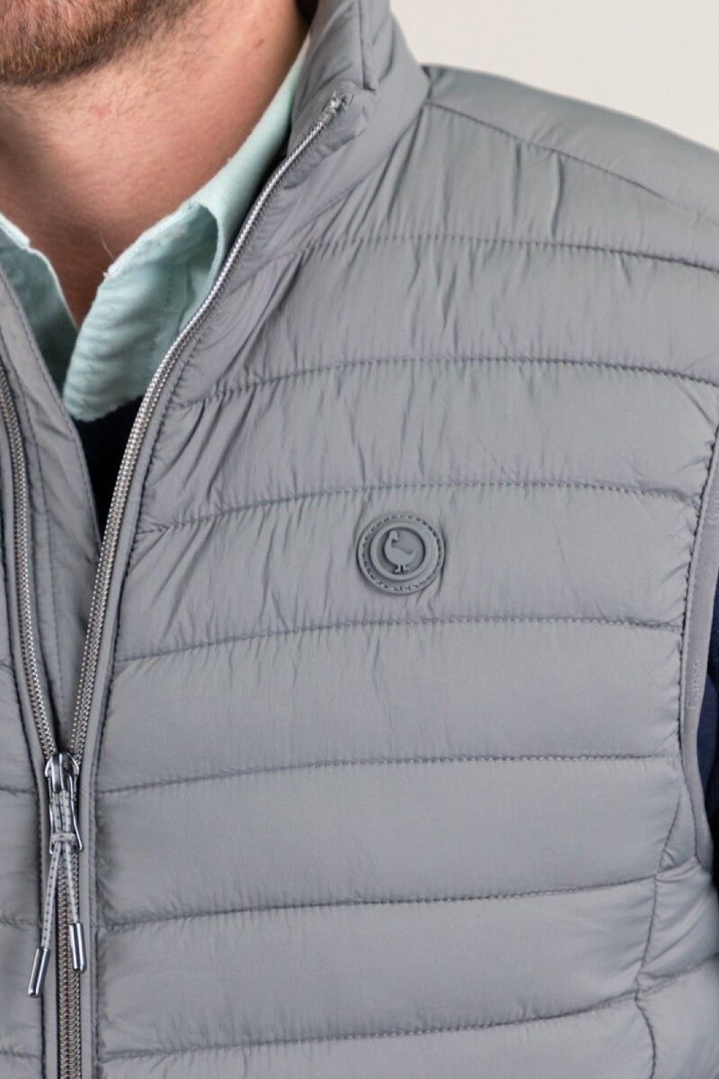 Chaleco Acolchado Gris