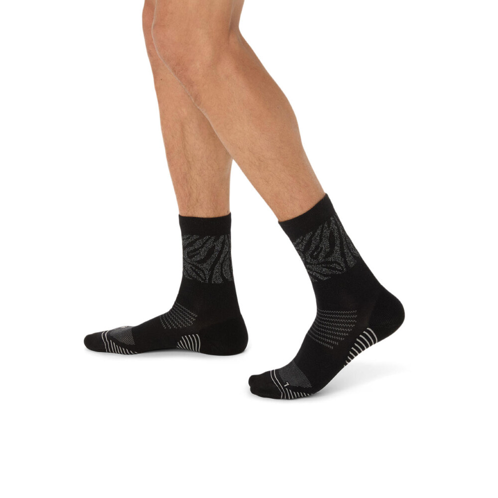 Performance Run Sock Crew - Lit Performance Black